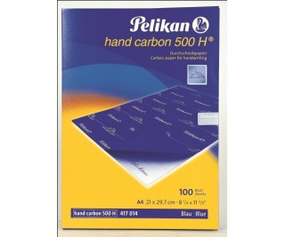 Pelikan 500 H Hand Mavi Karbon Kağıdı (100'Lü)